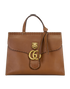 Medium GG Marmont Animalier, &pound;750, Handbags, Brown, Leather, Front view